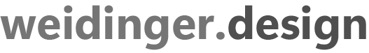 weidinger.design Logo